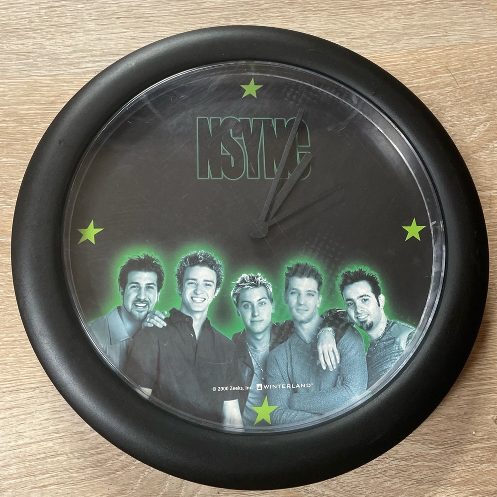 NSYNC Clock